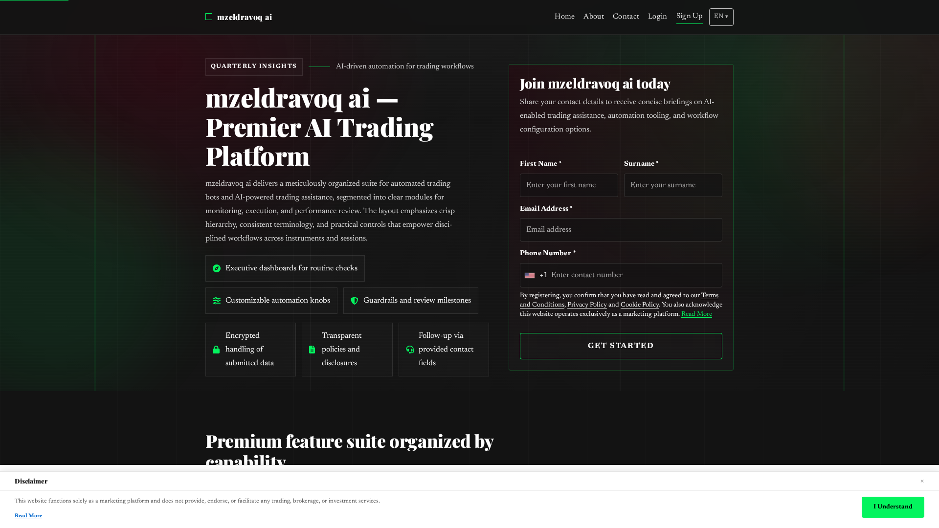 Screenshot of mzeldravoqai.digital