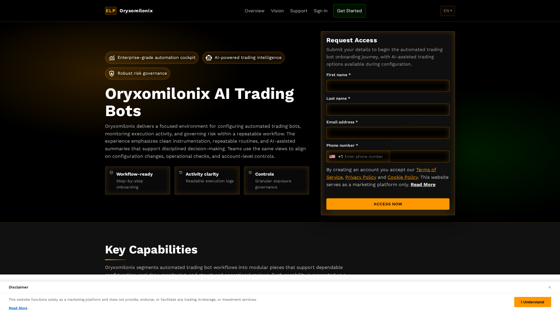 Screenshot of oryxomilonix.click