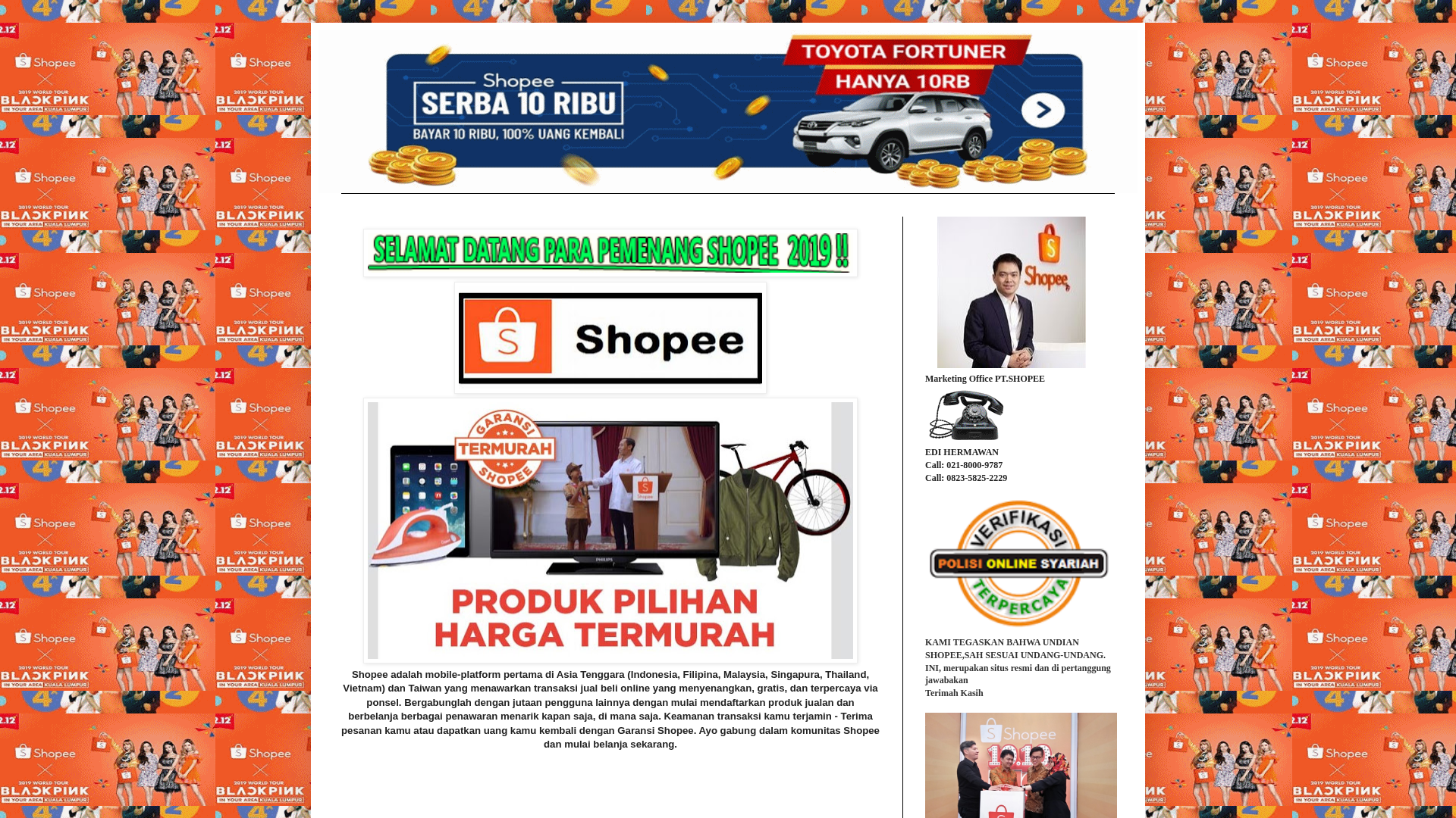 Screenshot of ptshopee-229.blogspot.com