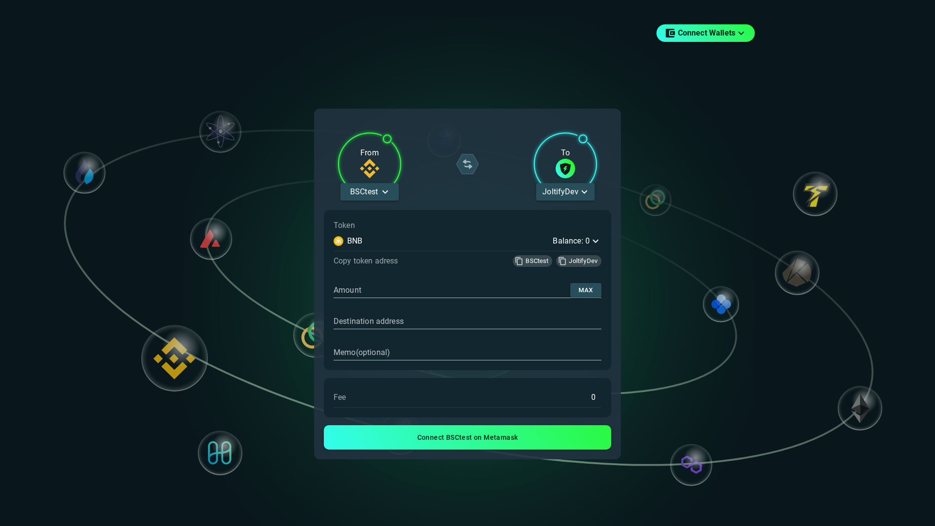 Screenshot of blockchain-bridge.pages.dev
