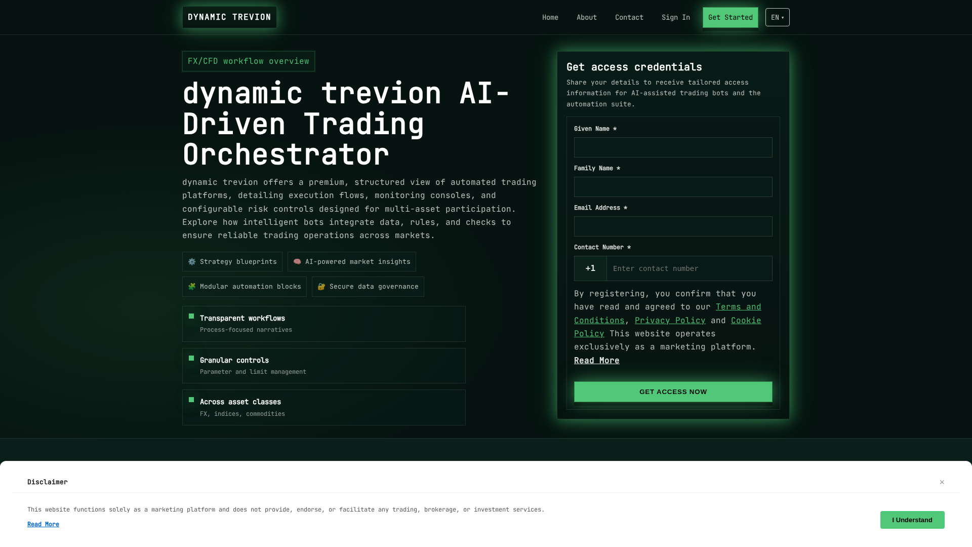 Screenshot of dynamictrevion-system.digital