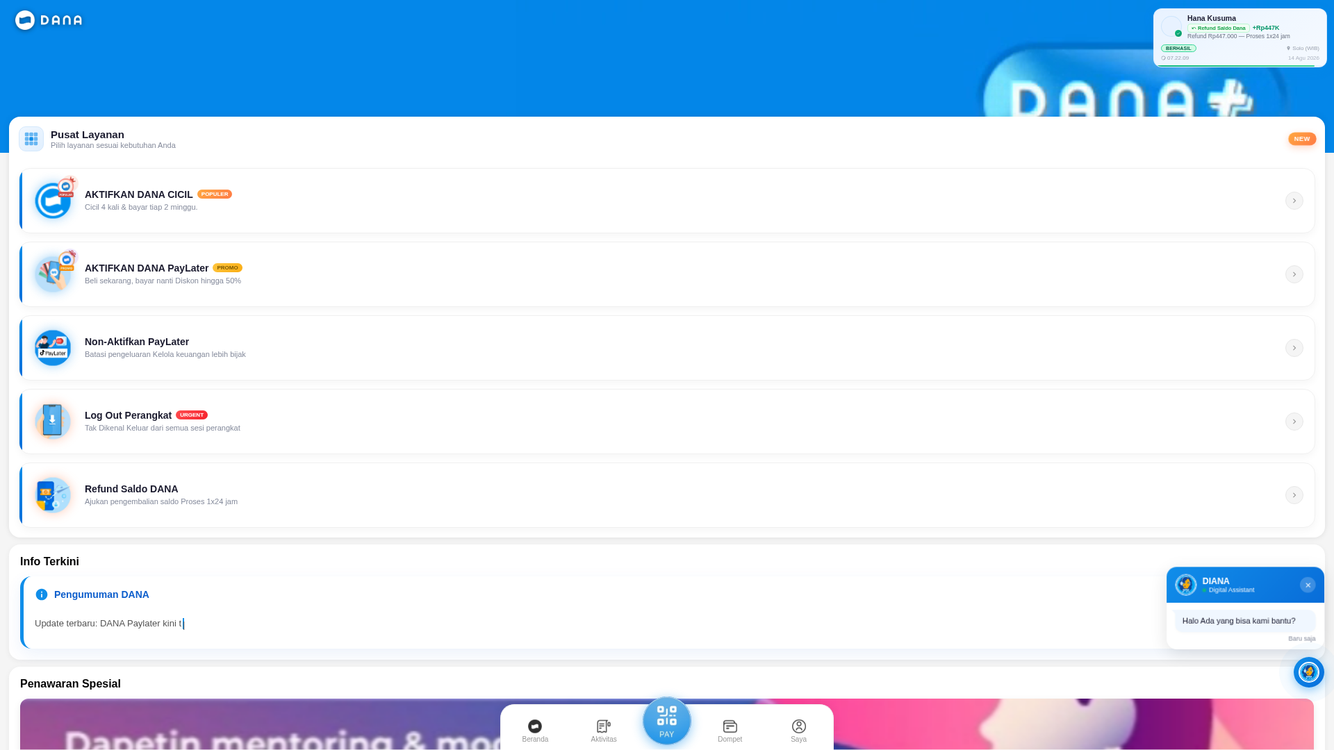 Screenshot of menu-aktivasipayc.paylater.buzz