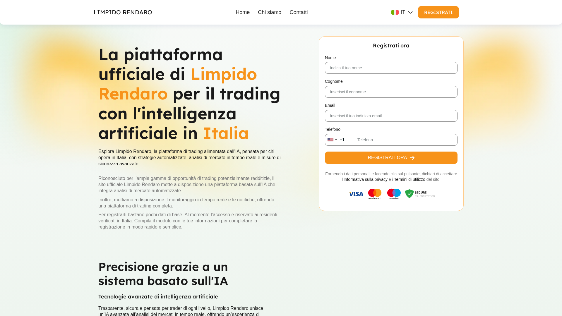Screenshot of limpidorendaro-it.live