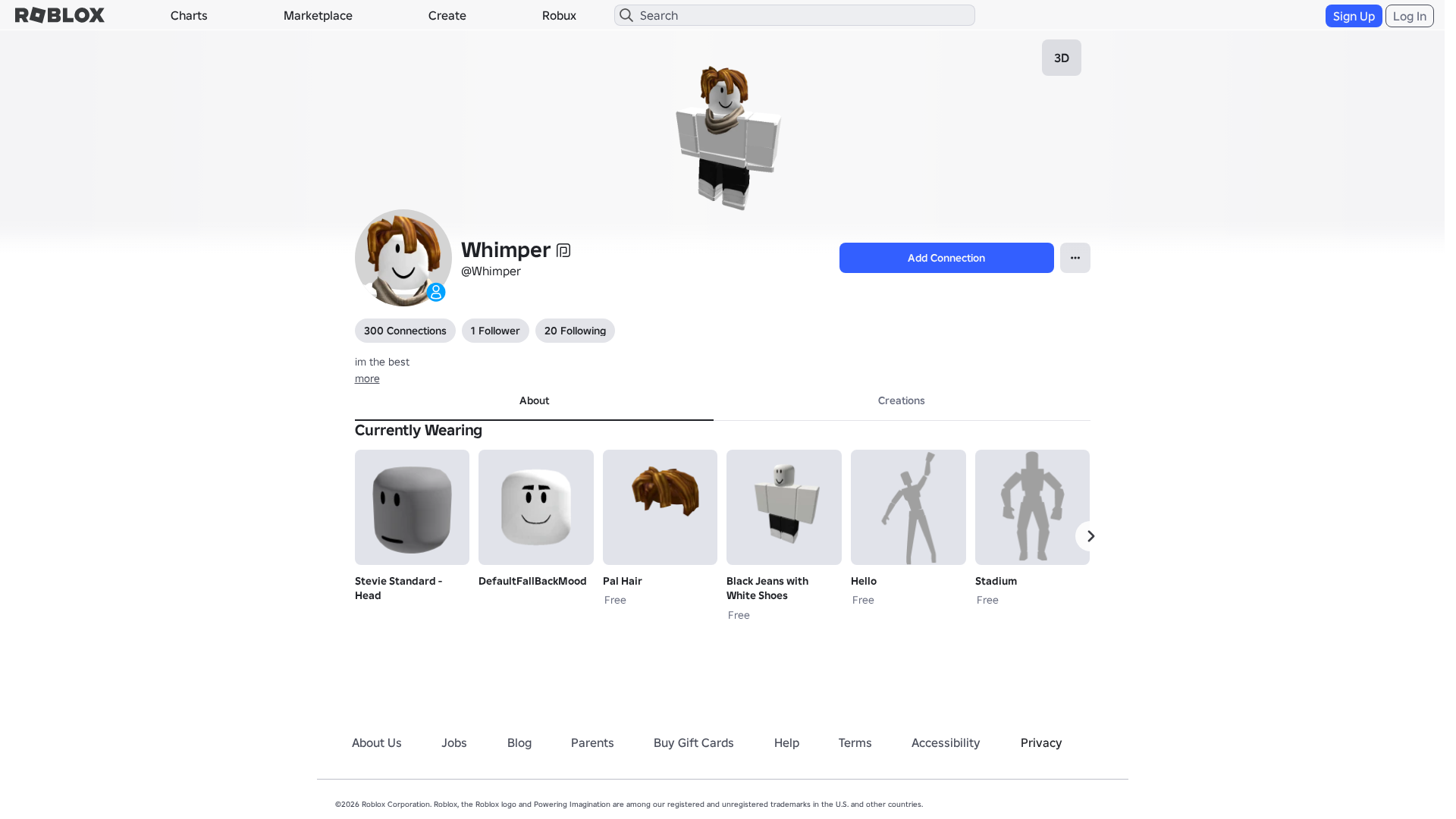 Screenshot of www.roblox.com.ml
