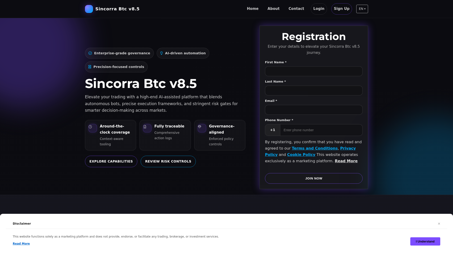 Screenshot of sincorrabtcv8.pro