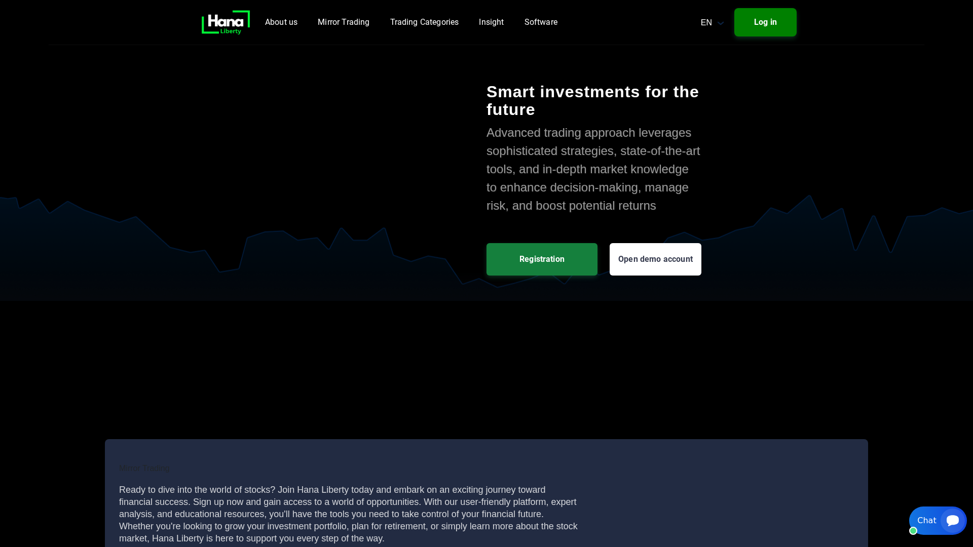 Screenshot of hanaliberty.com