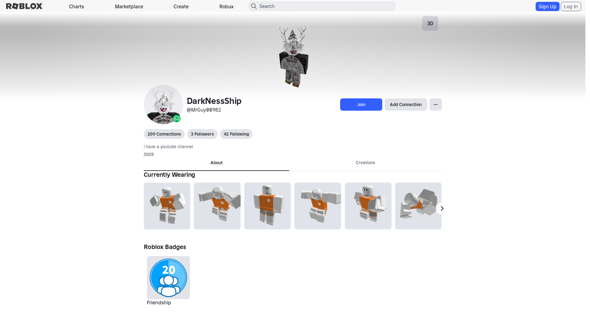 Screenshot of www.roblox.et