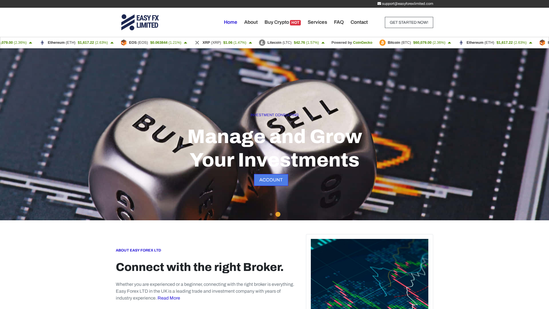 Screenshot of easyforexlimited.com