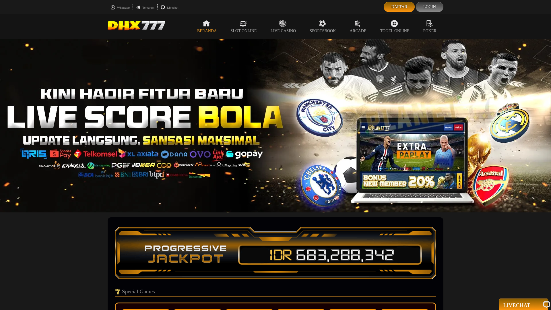 Screenshot of dhx777.com