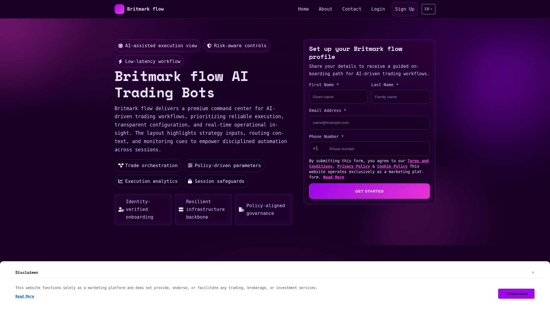 Screenshot of britmarkflow.shop
