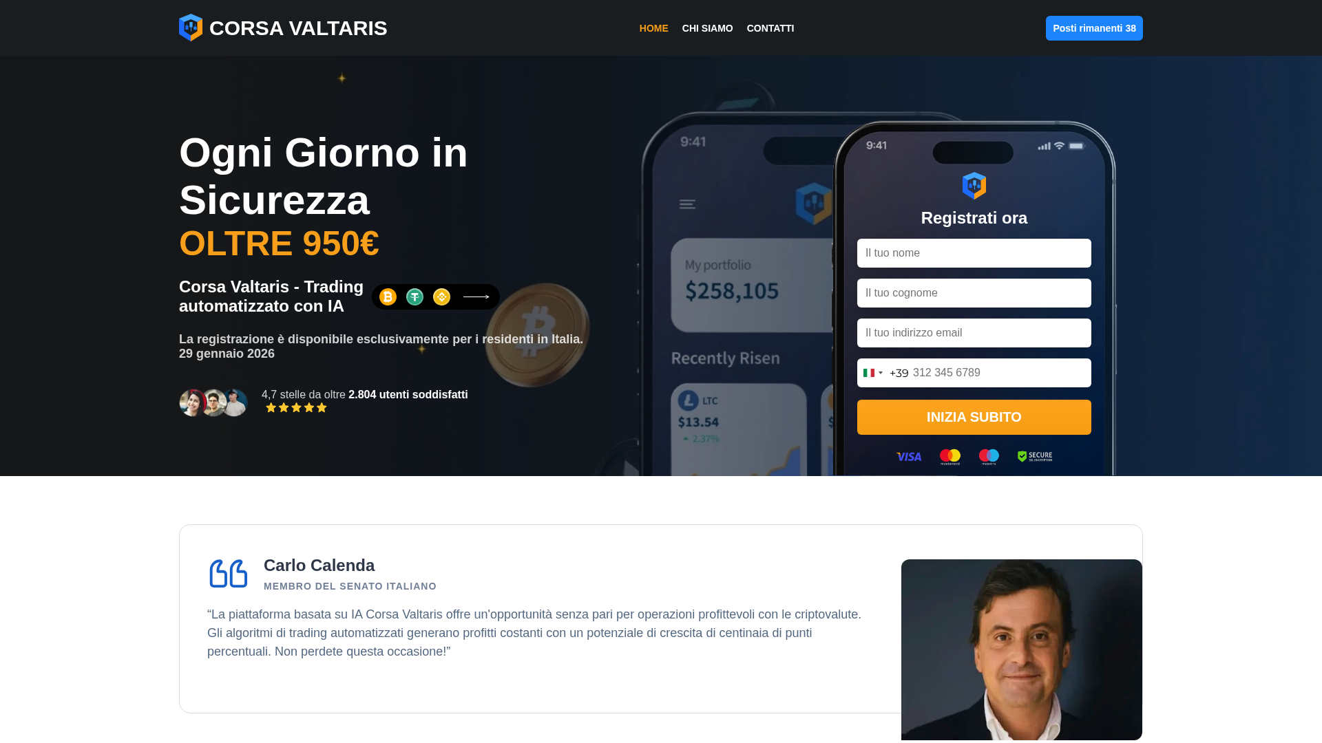 Screenshot of corsavaltaris.net
