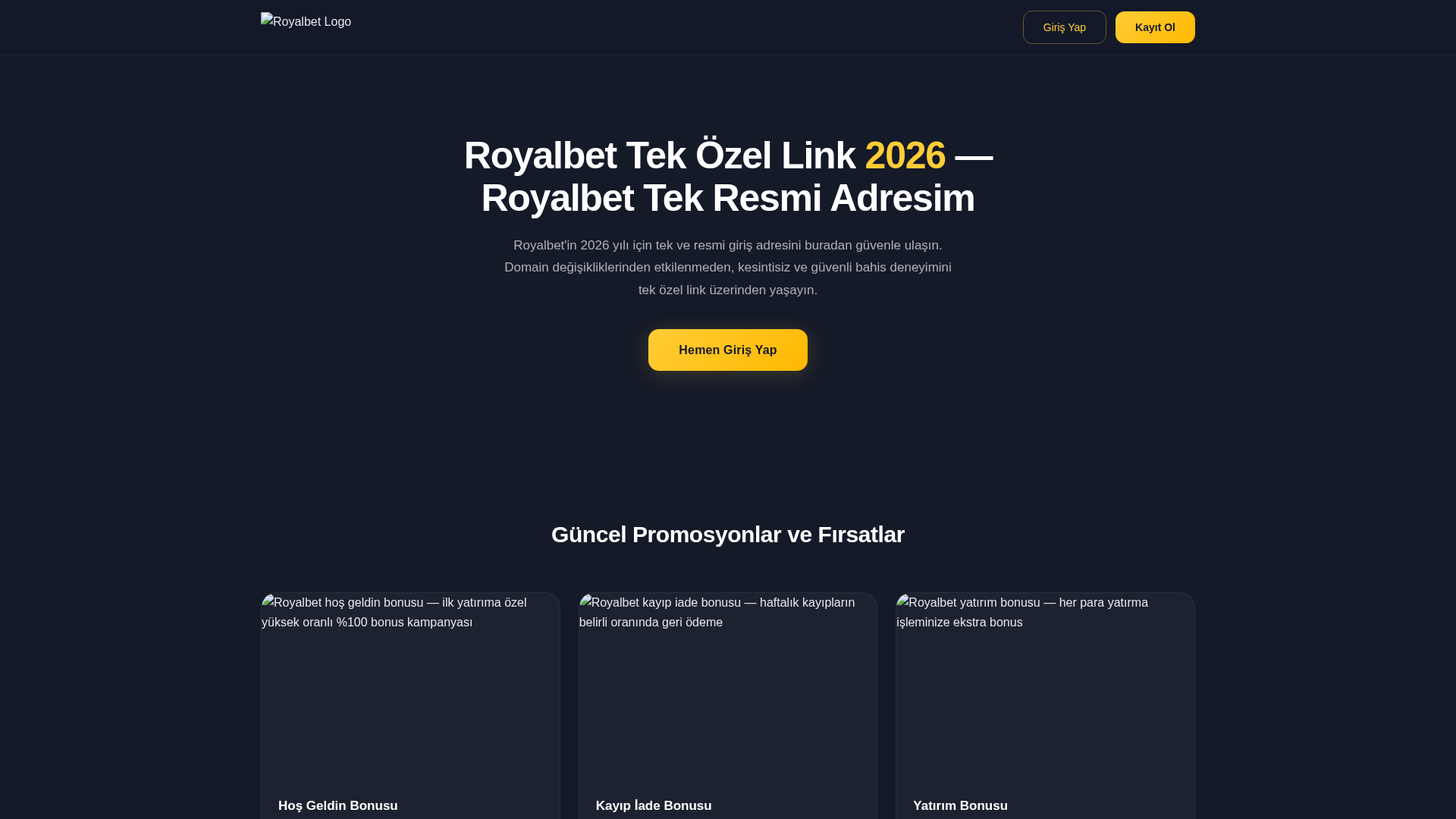 Screenshot of royalbet.webgirisi.icu