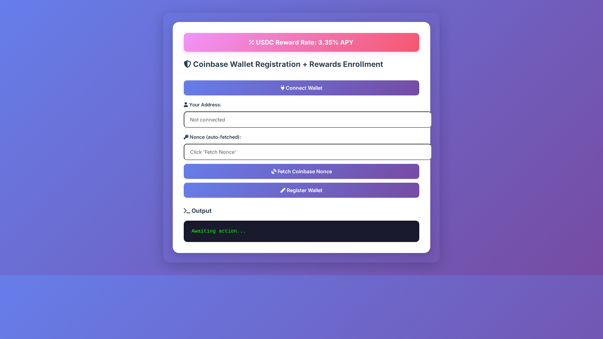 Screenshot of coinbases-two.vercel.app