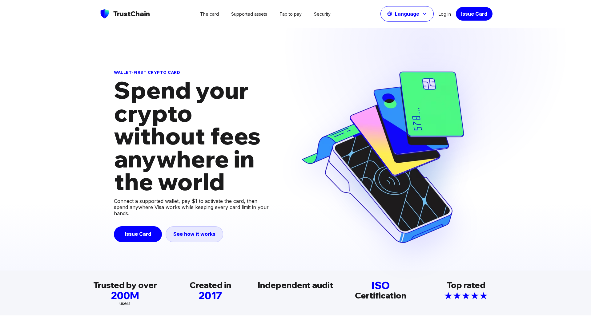 Screenshot of newtwcard.co