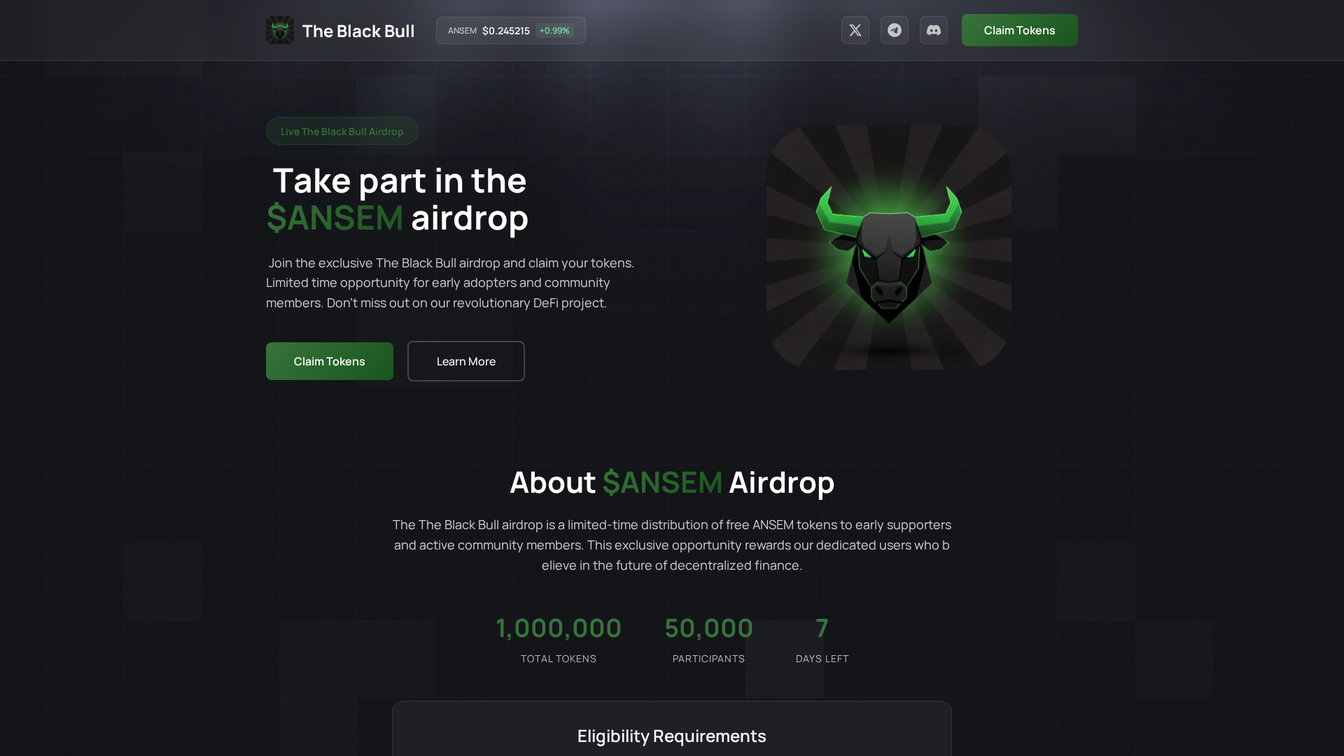 Screenshot of ansem-drop.online