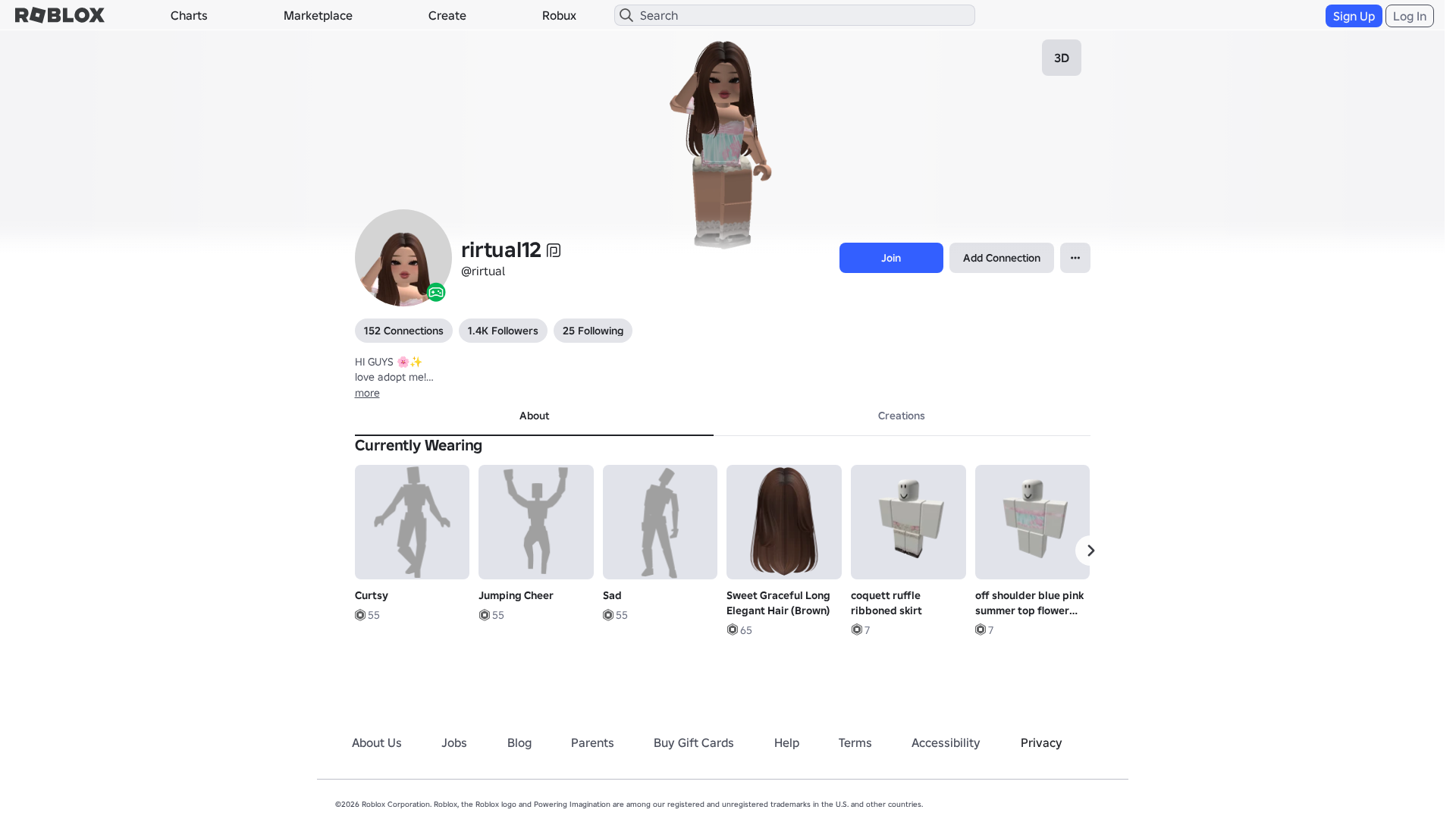 Screenshot of www.roblox.com.ml