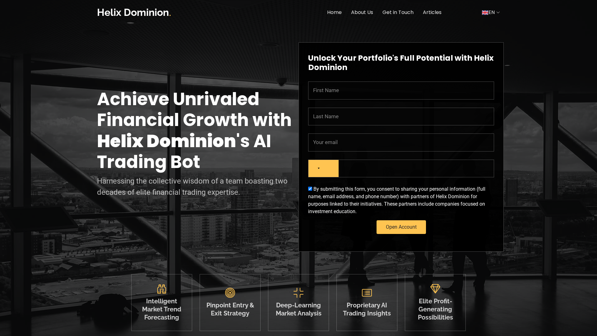 Screenshot of helix-dominion.org