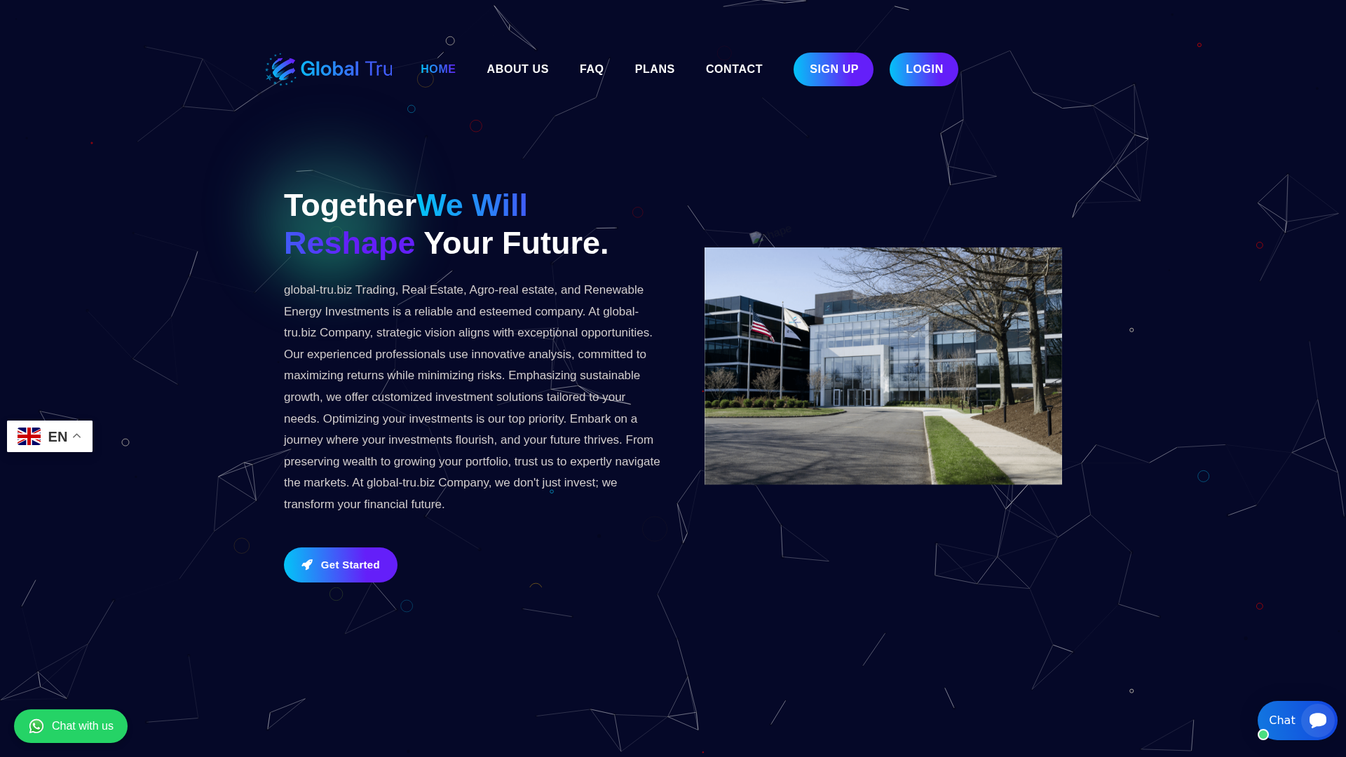 Screenshot of global-tru.biz