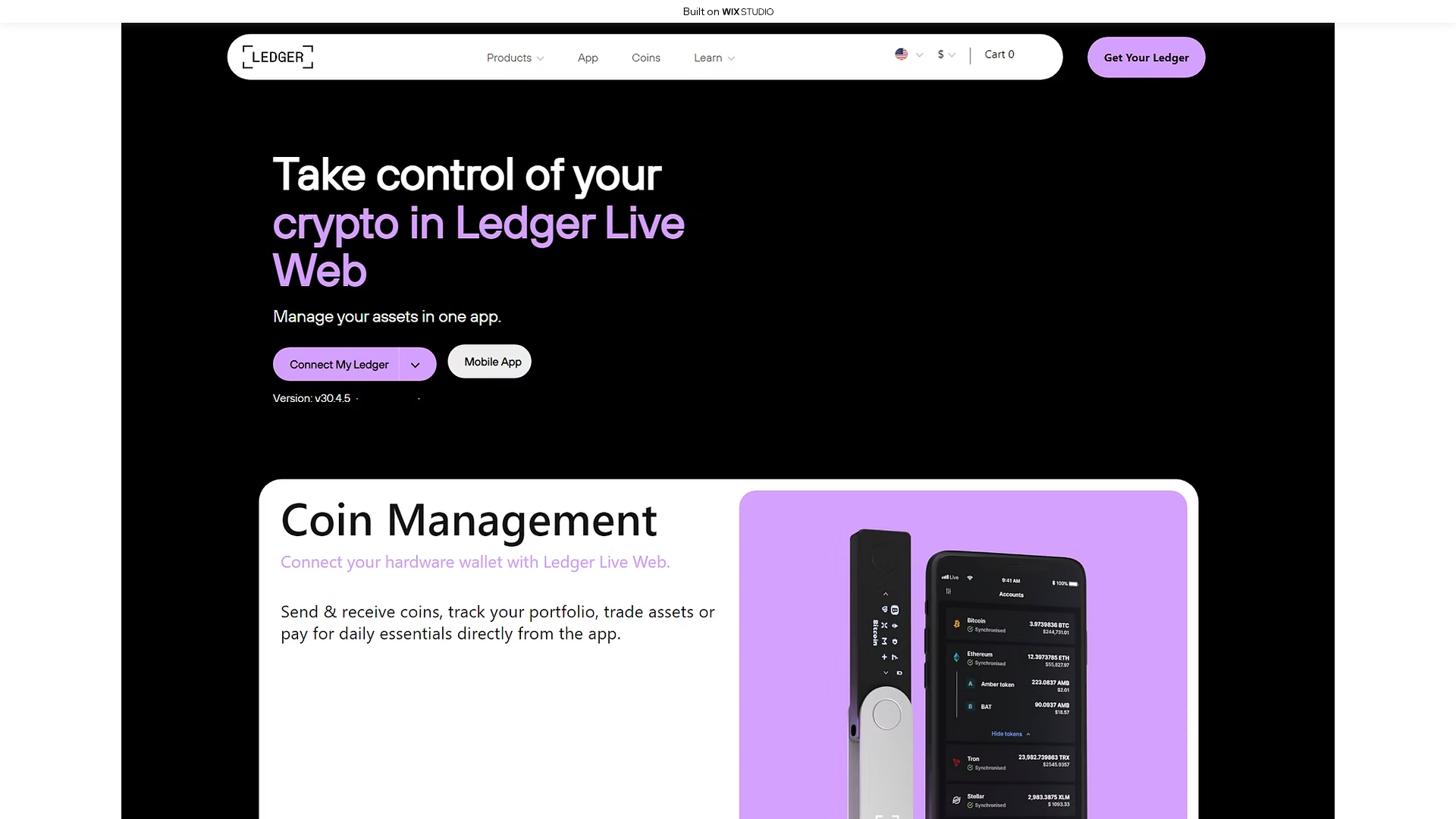 Screenshot of downlod-apps.wixstudio.com