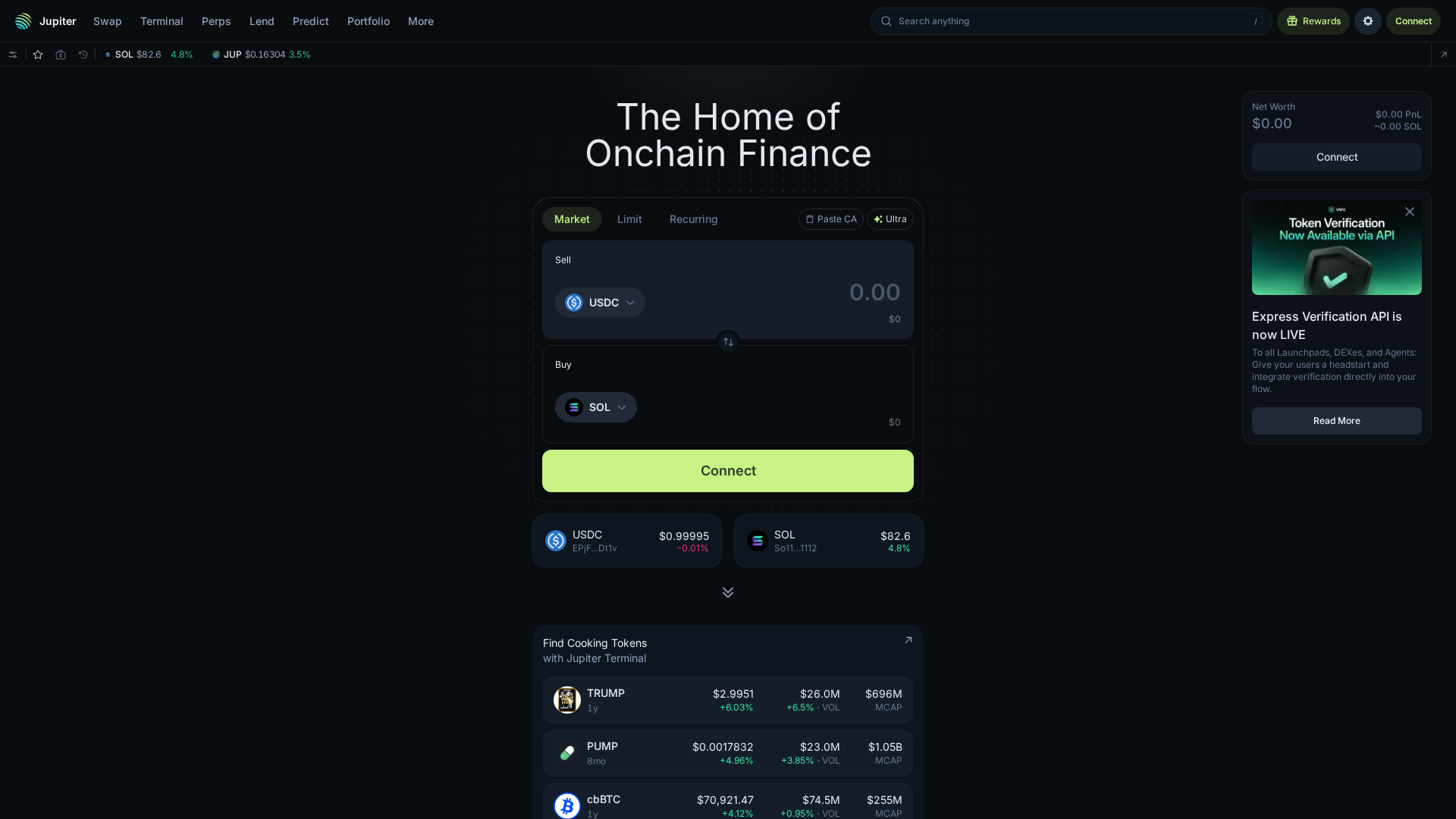 Screenshot of jupitar.fun