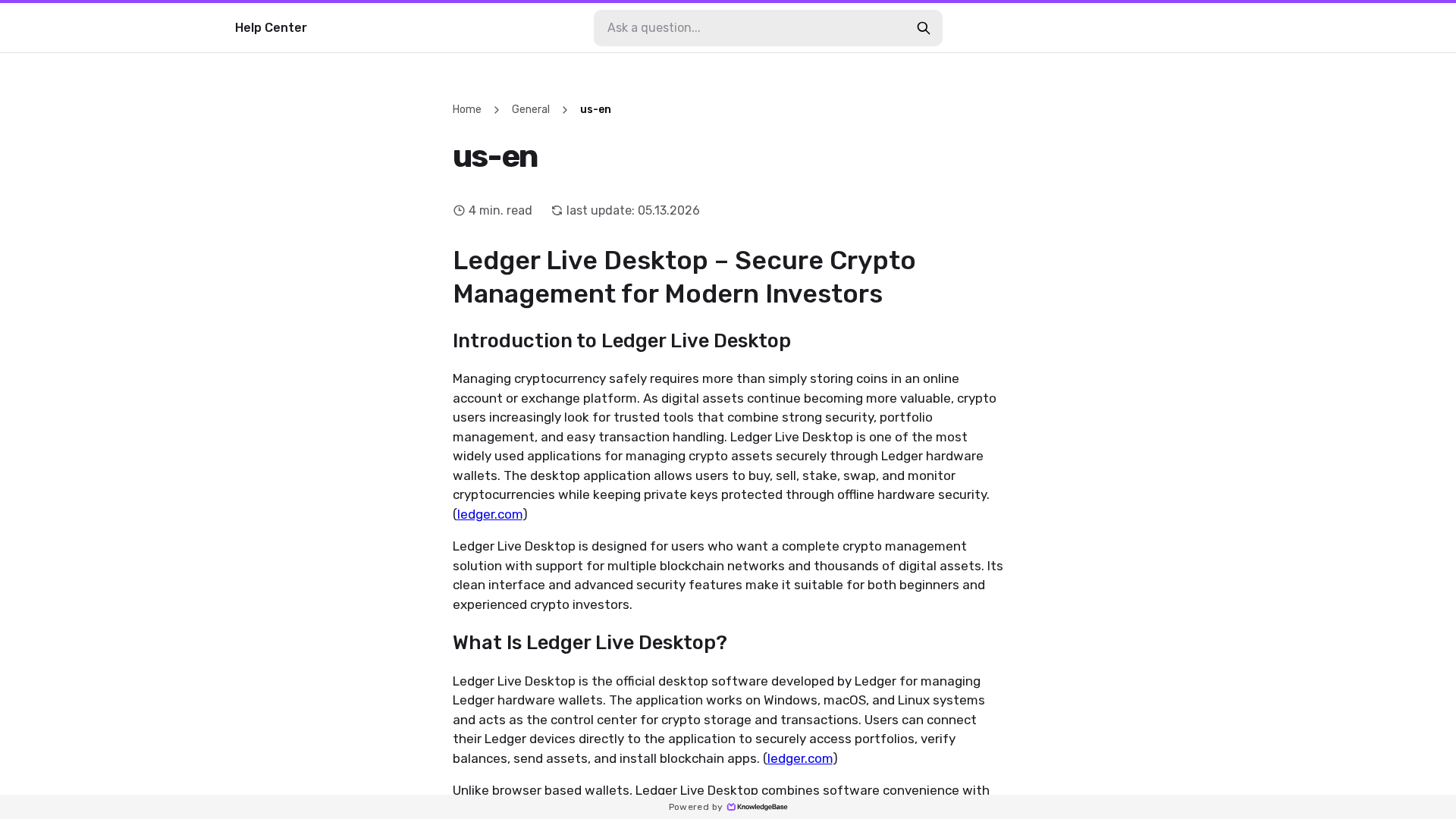 Screenshot of desktop.kb.help
