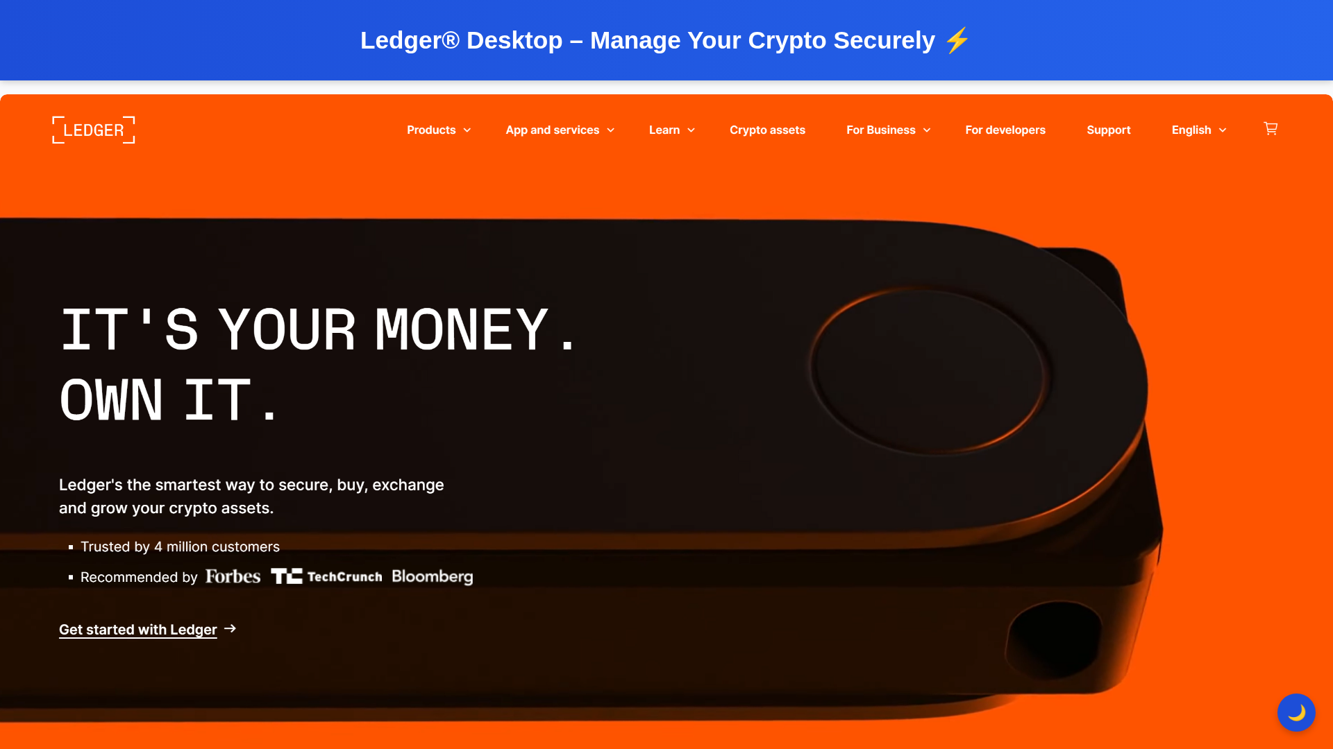 Screenshot of ledgrg.pages.dev