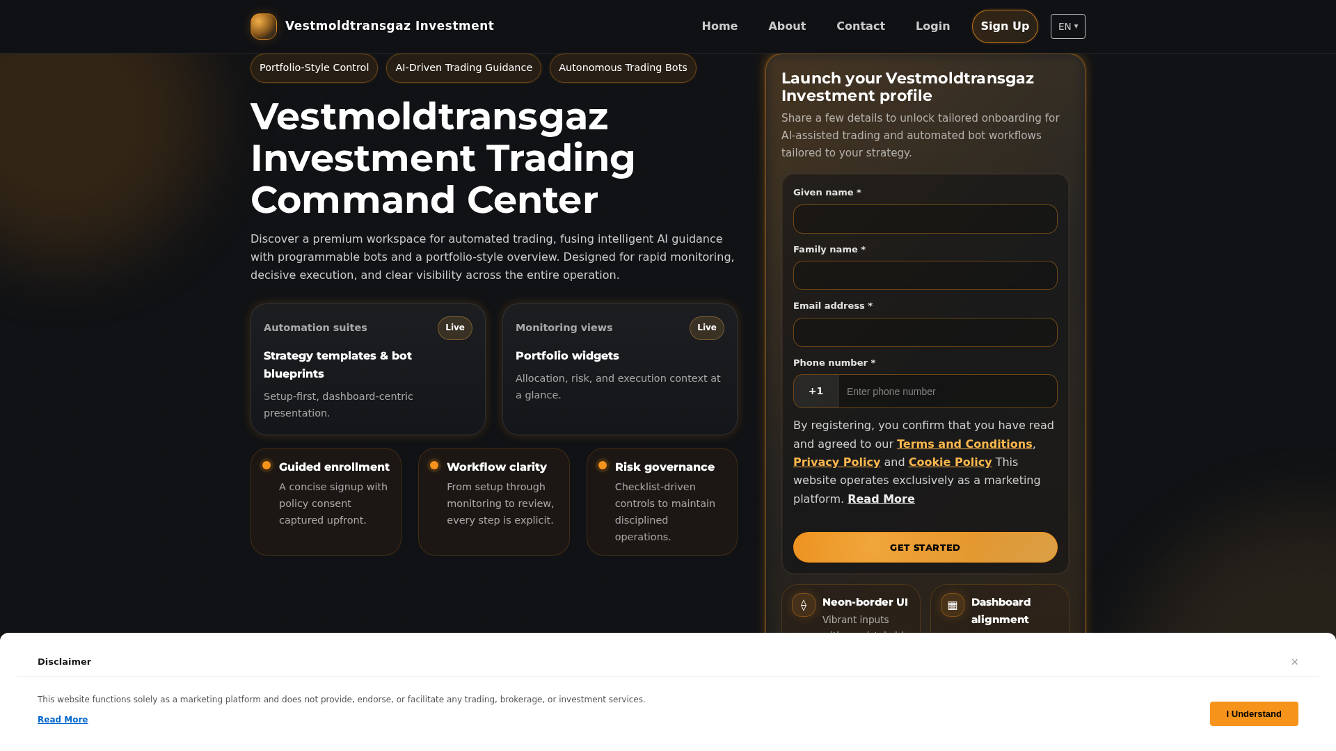 Screenshot of vestmoldtransgazinvestment.shop