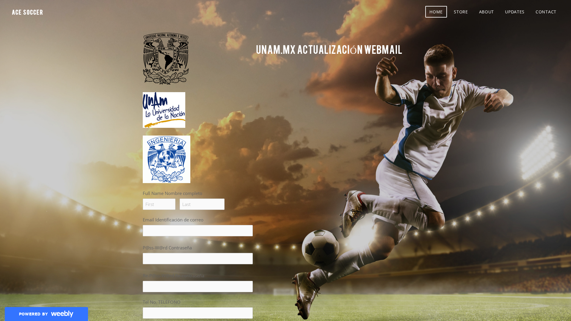 Screenshot of unam-mx.weebly.com