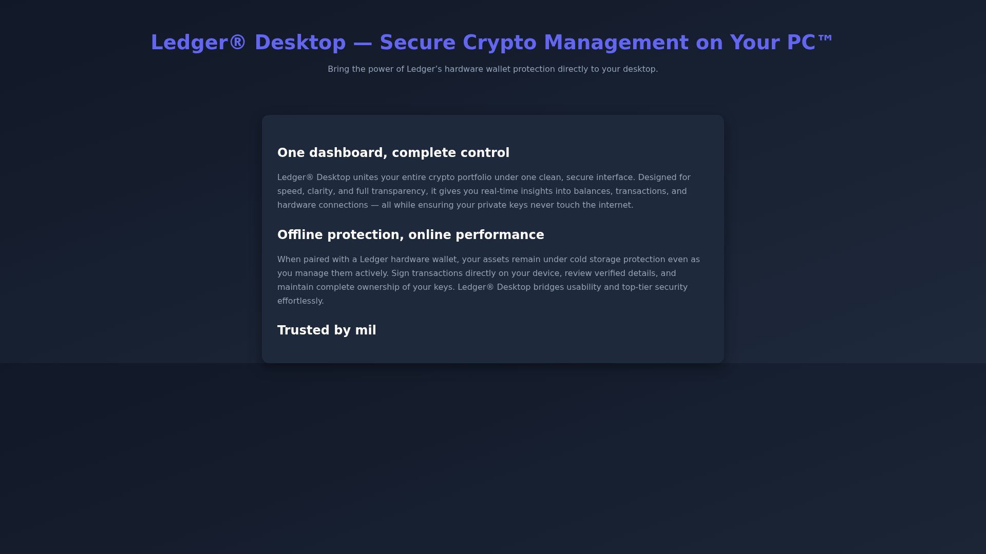 Screenshot of crypto-ledger-desktop-eng.pages.dev