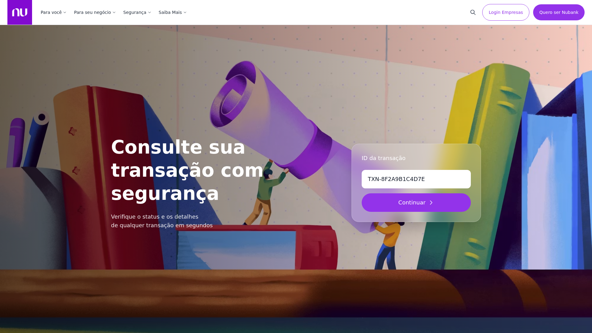 Screenshot of transacao-nubank.it-dues.com