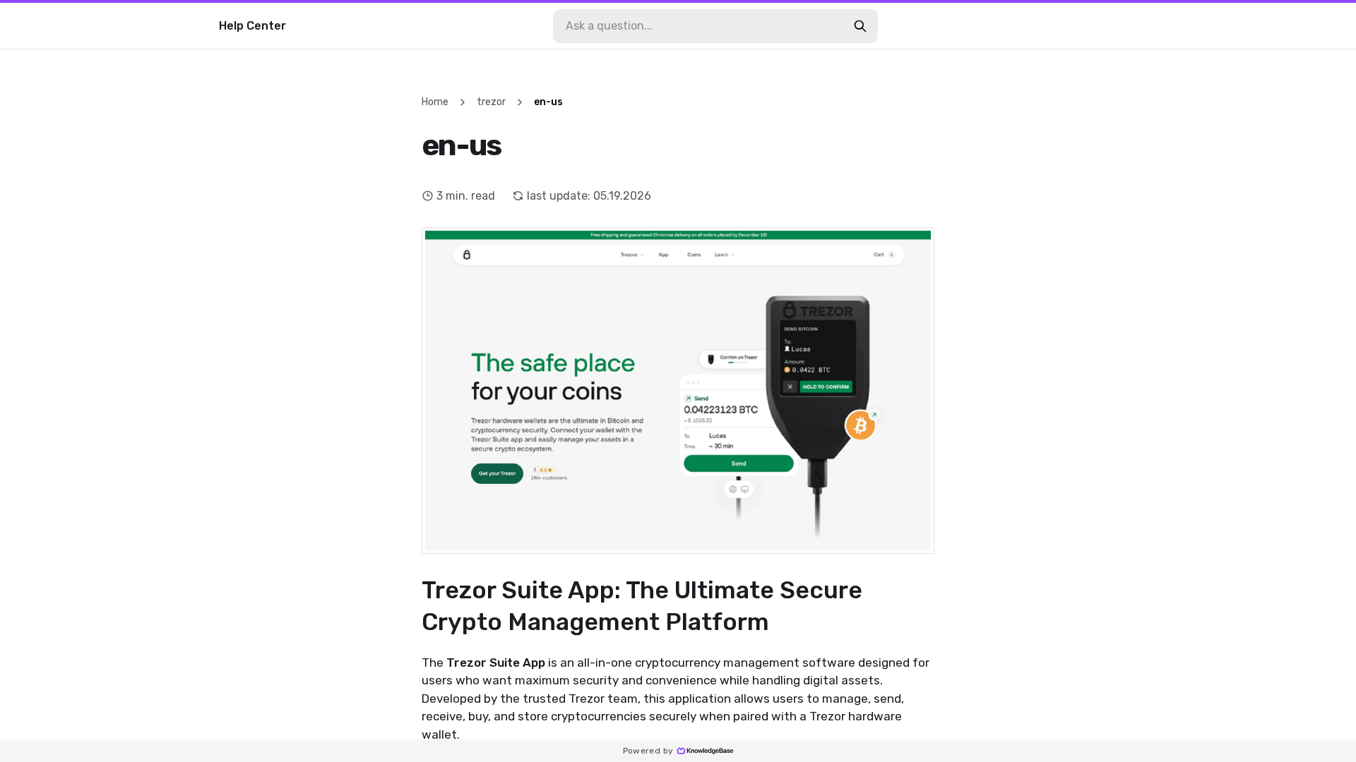 Screenshot of home-suiteapp.kb.help
