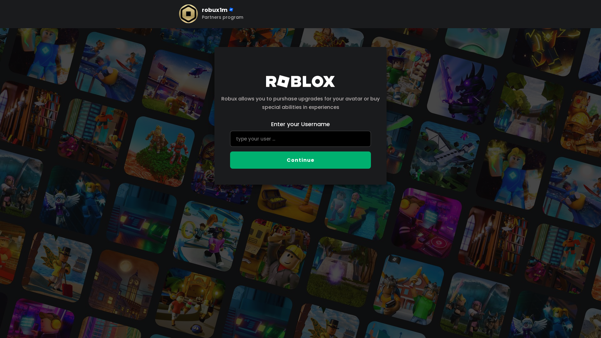 Screenshot of 1mrob.netlify.app