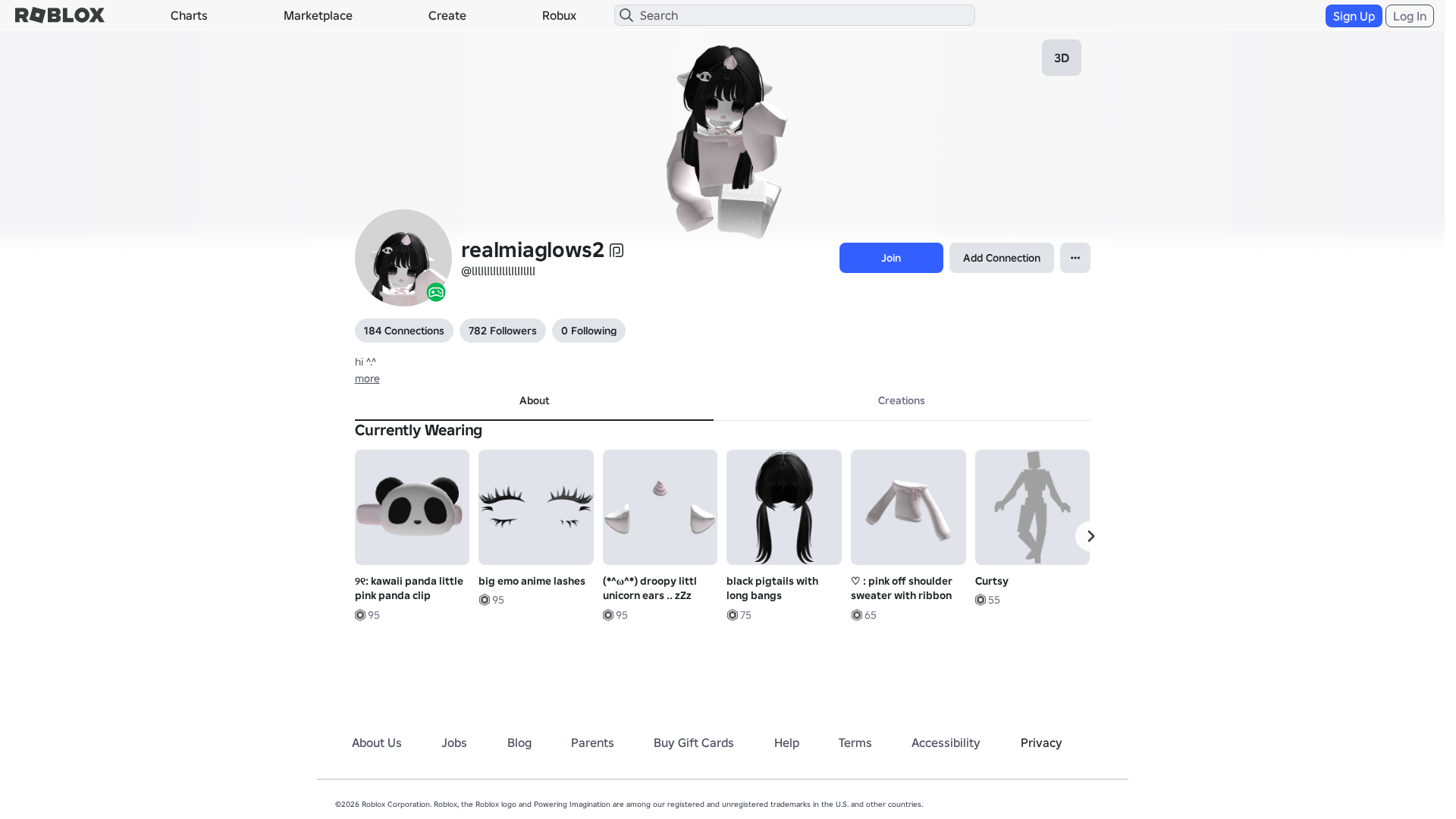 Screenshot of www.roblox.com.ml