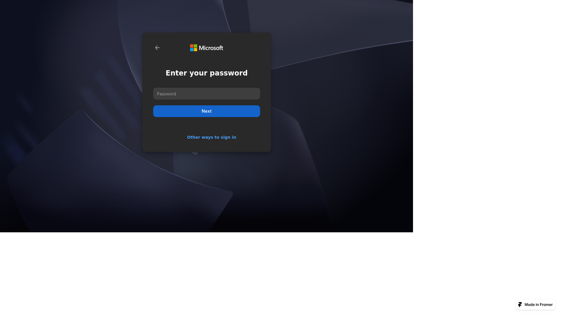 Screenshot of breezy-onion-695203.framer.app