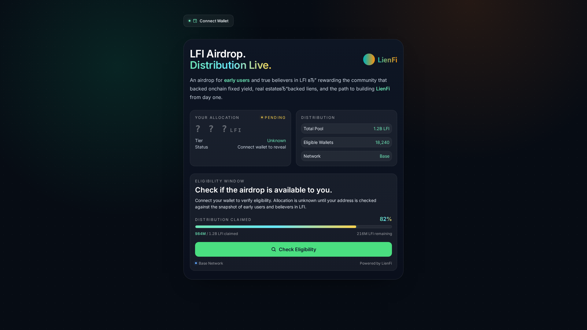 Screenshot of lienfj.com