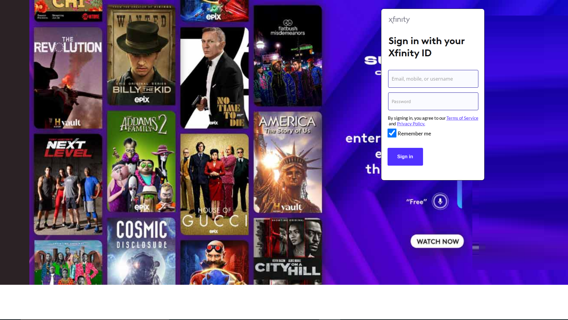 Screenshot of comcastsecure.netlify.app