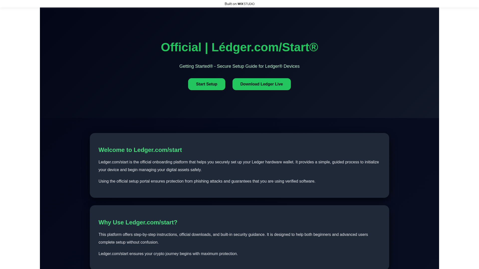 Screenshot of milogzvj.wixstudio.com
