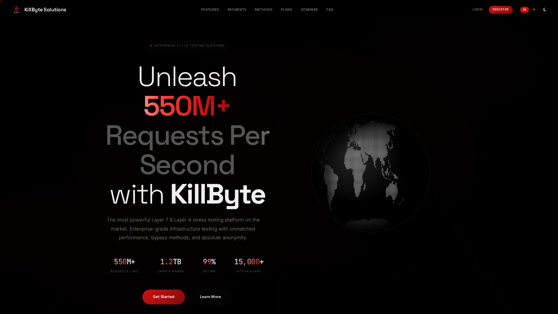 Screenshot of killbyte.cc