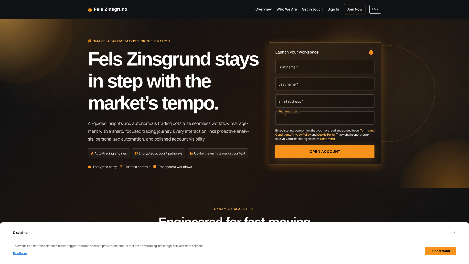 Screenshot of felszinsgrund.click