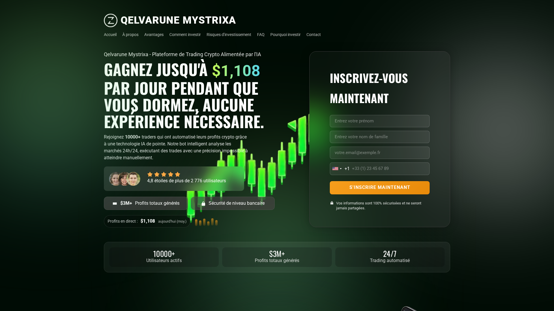 Screenshot of qelvarunemystrixatrade.com