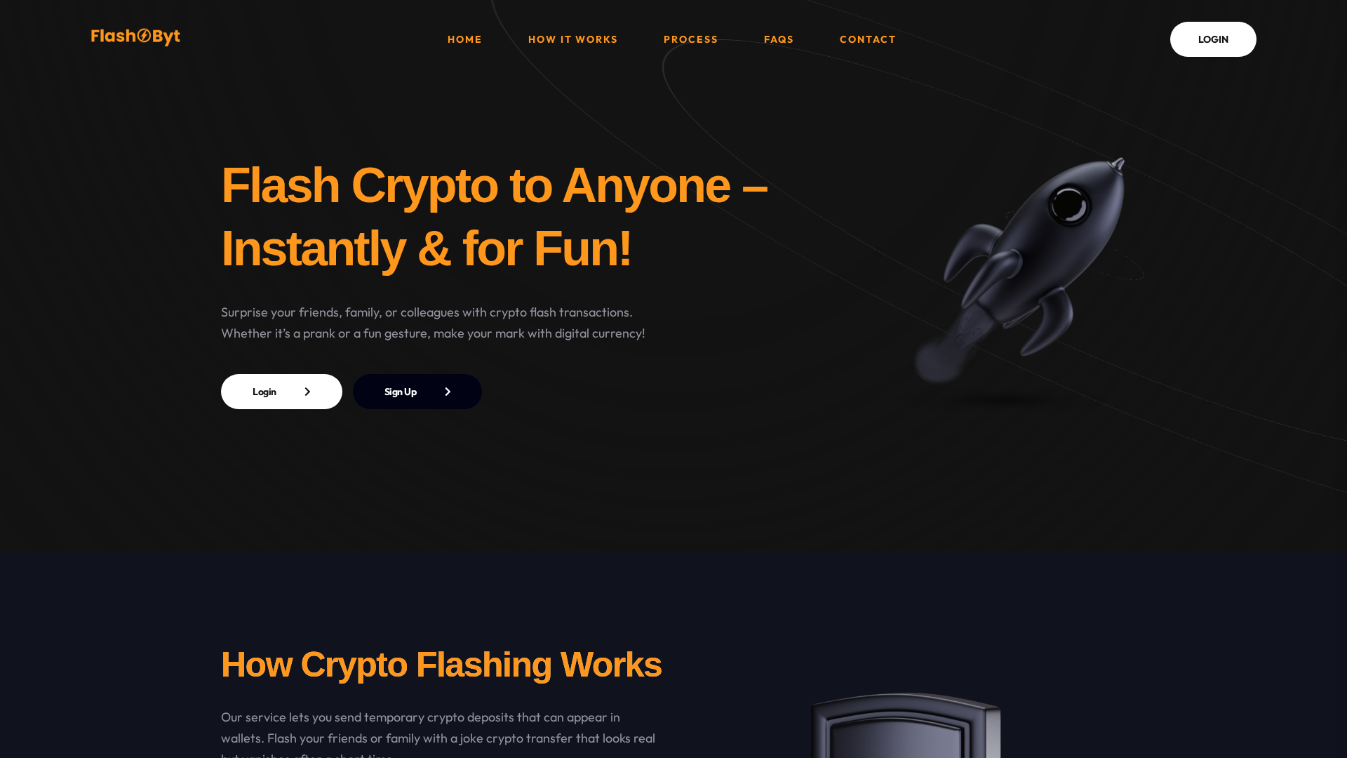 Screenshot of flashbyt.com
