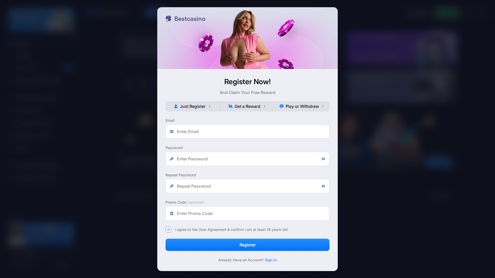 Screenshot of bestcasino.run