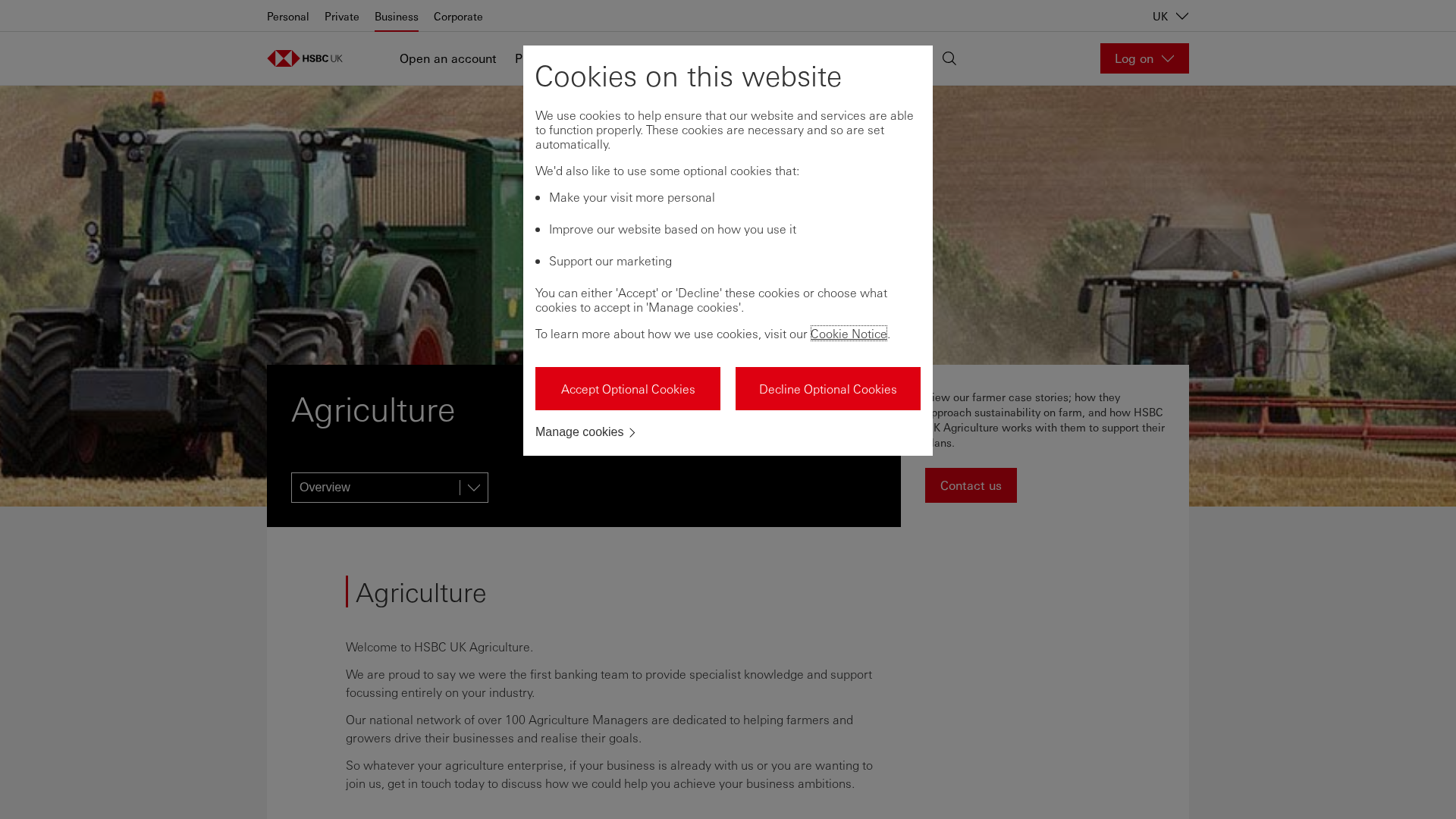Screenshot of mobilehsbccprivateonline.com