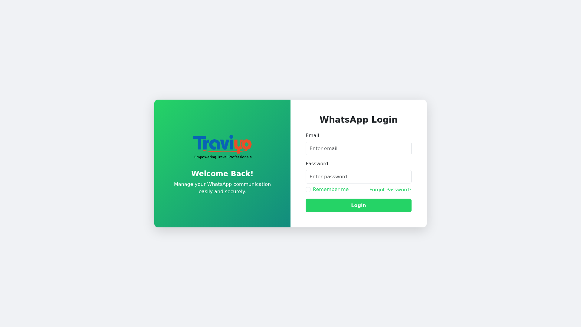 Screenshot of whatsapp.traviyo.in