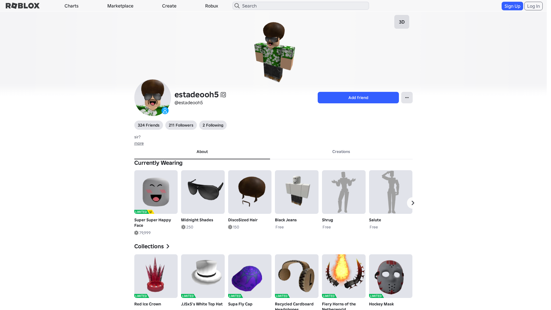 Screenshot of www.roblox.com.ml