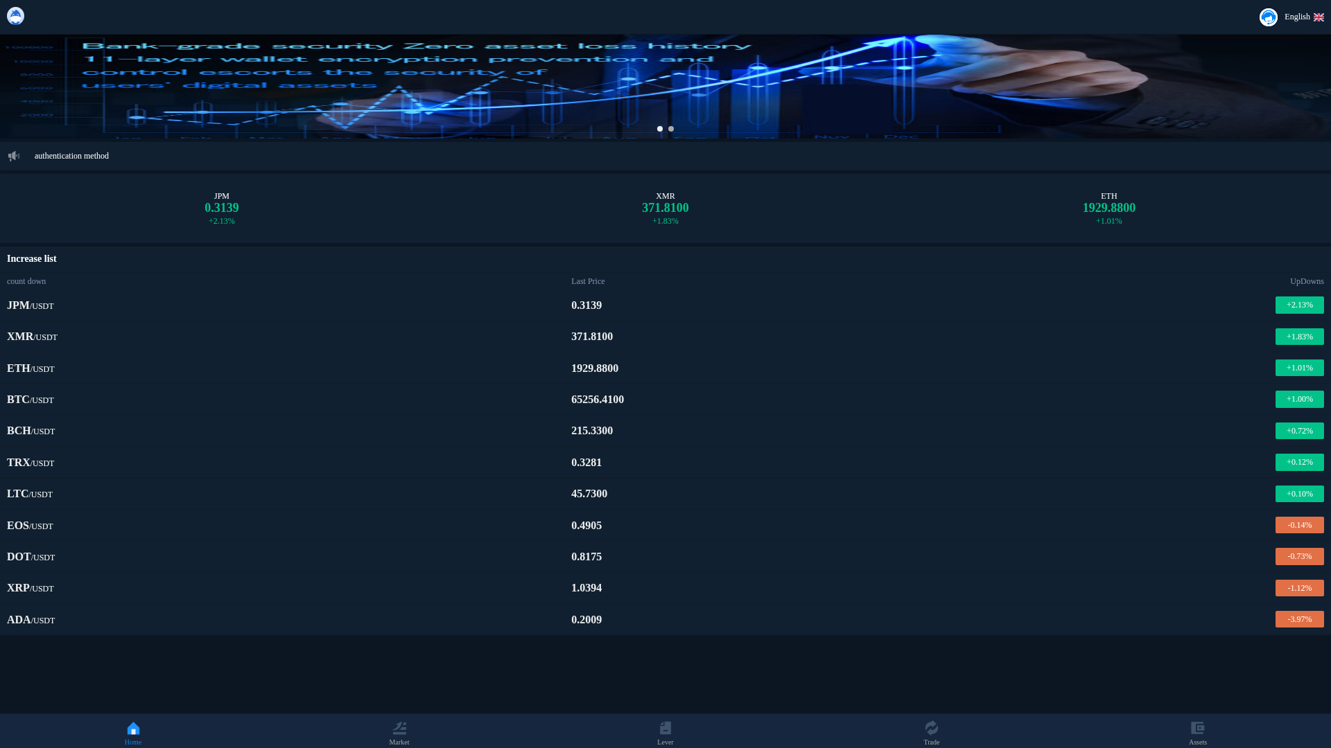 Screenshot of morganpmx85crypto.com