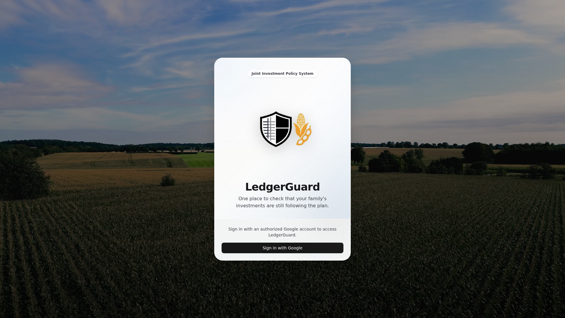 Screenshot of ledgerguard.dingnut.com
