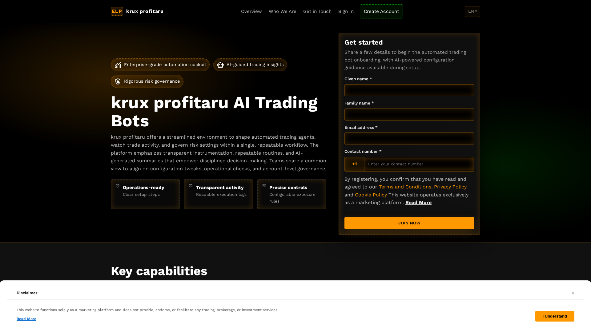 Screenshot of kruxprofitaru.pro
