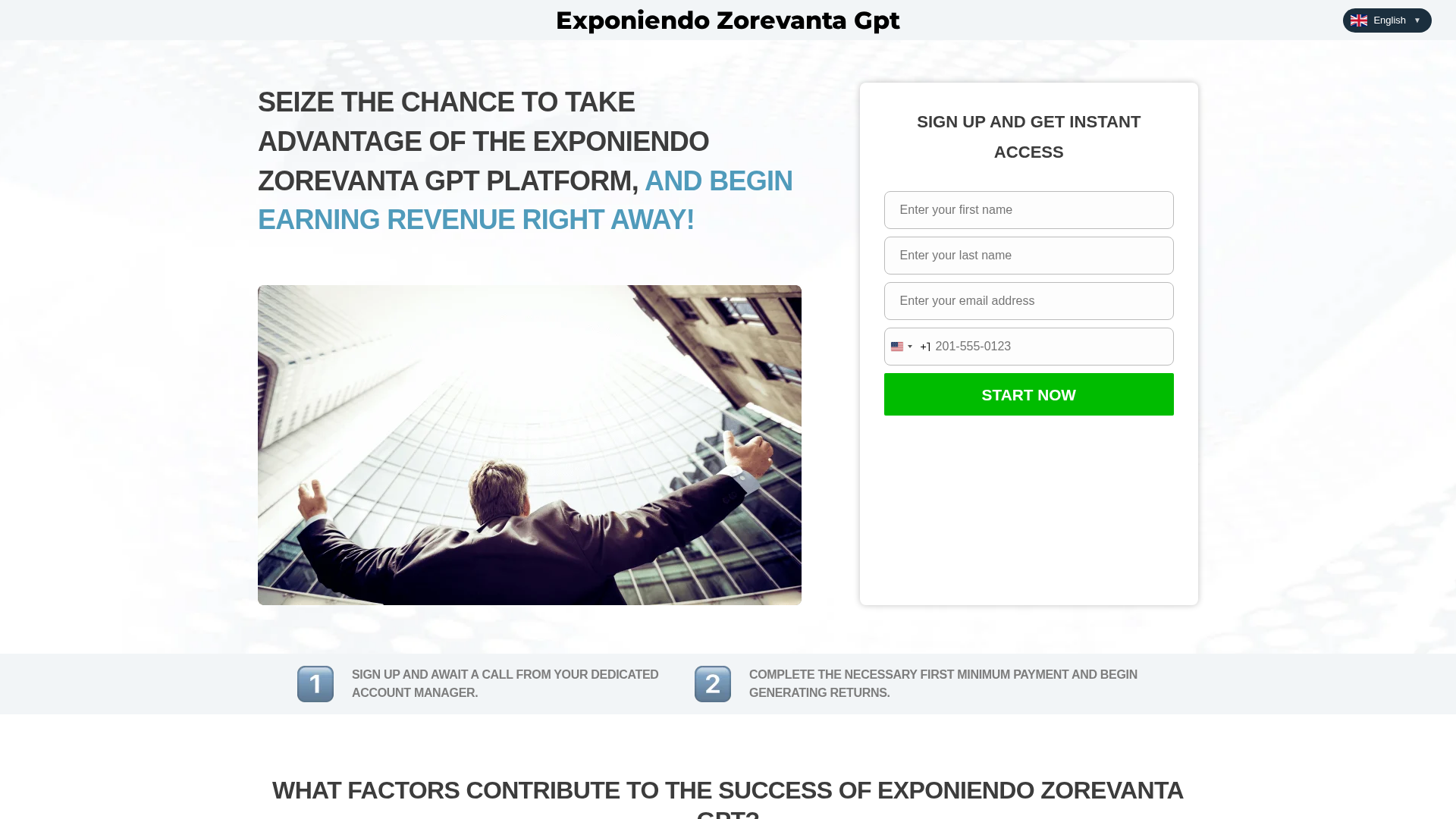 Screenshot of exponiendozorevantagpt.com