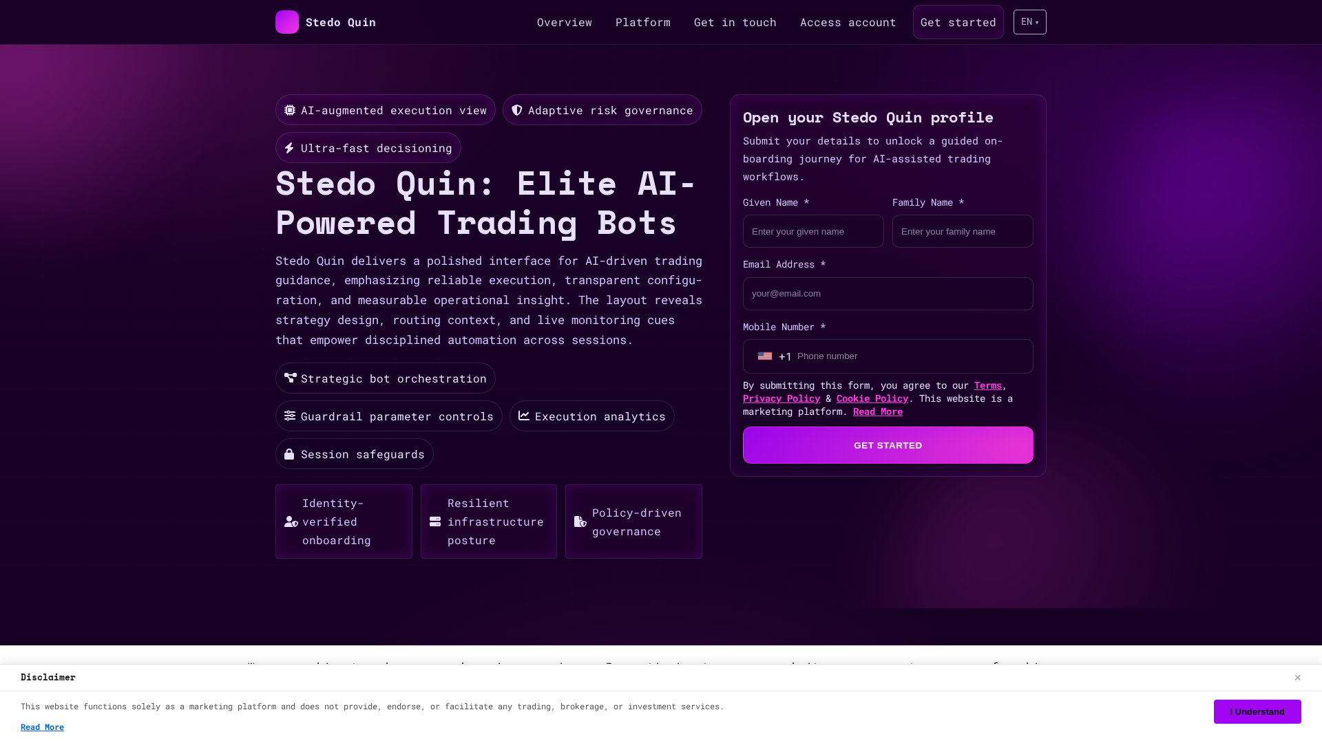 Screenshot of stedoquin.pro